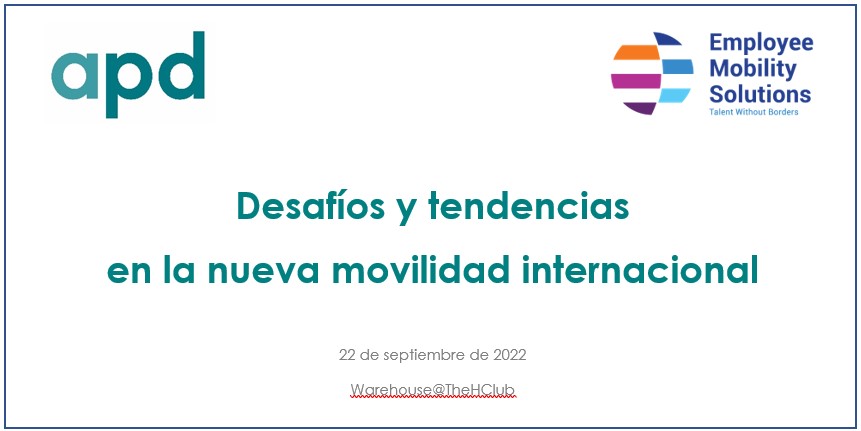 Evento: Desafíos y tendencias en la nueva movilidad internacional – 22 de septiembre